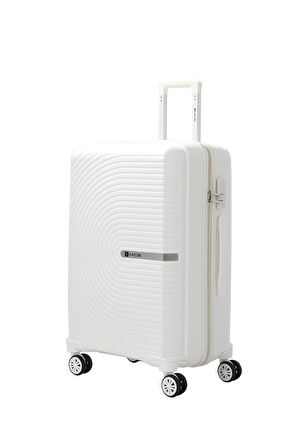 Mçs V374 Ultra Hafif Plastik Materyal Polipropilen Büyük Boy Valiz