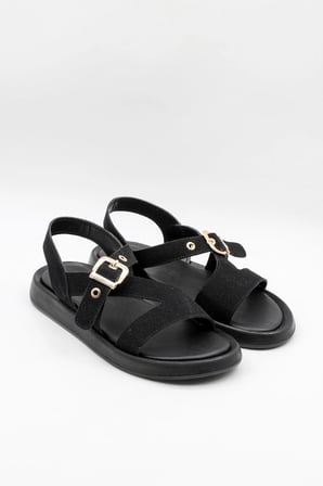 Park Moda Kadın Yarma Süet Sandalet PM 543 - K854