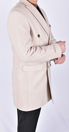 KRUVAZE 2229200 YÜNLÜ KABAN BEJ BEJ