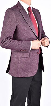 ROSSİ 4762 LİKRALI SPOR CEKET /BORDO/50