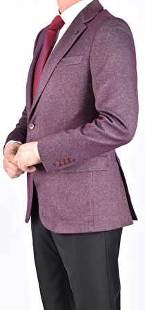 ROSSİ 4762 LİKRALI SPOR CEKET /BORDO/50