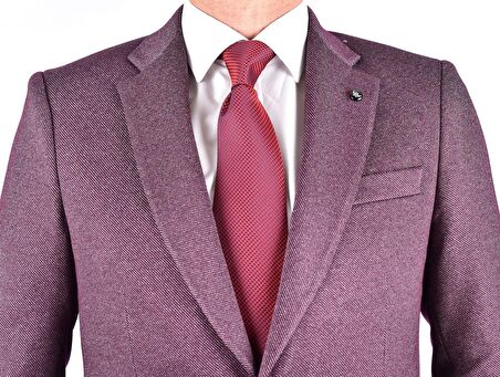 ROSSİ 4762 LİKRALI SPOR CEKET /BORDO/50