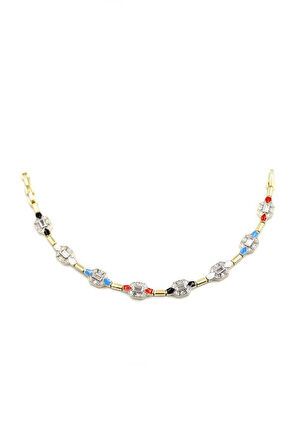 Taşlı Vip Bileklik - ÇOK RENKLİ