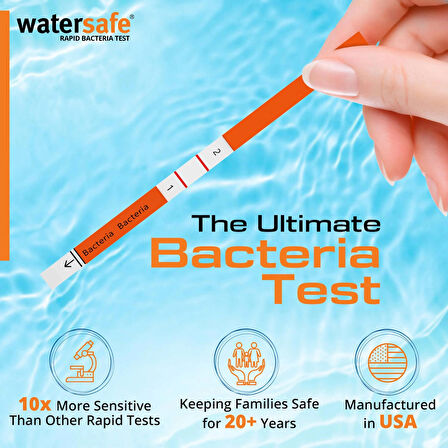 Watersafe Hızlı Bacteri Testi Tekli