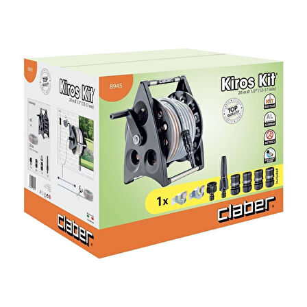 Claber 8945 Kiros Kit 20 Metre Hortum Başlangıç Seti