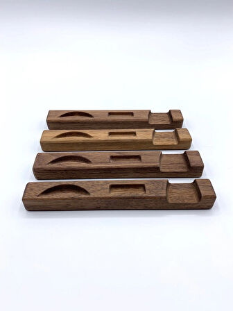 Ahşap Sofra Duzenleyici 4 lu çatal kaşık bıçak seti 