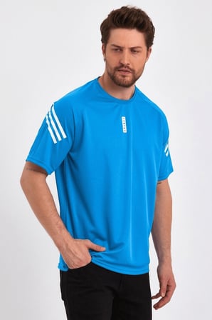 Store Erkek Spor Tişört Baskılı Fitness, Antrenman Fit T-shirt