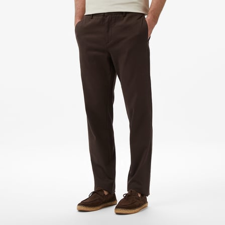 Nautica Erkek Kahverengi Tapered Pantolon