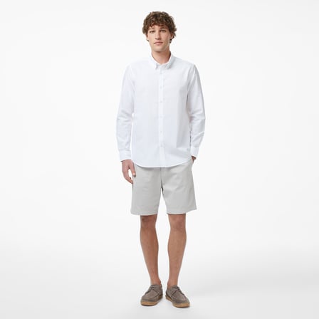 Nautica Erkek Beyaz Regular Fit Gömlek