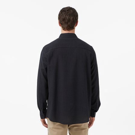 Nautica Erkek Siyah Regular Fit Kareli Gömlek