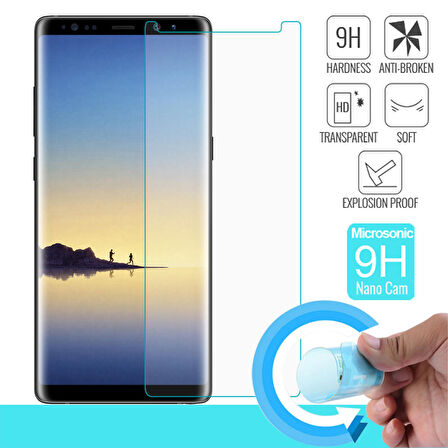 Microsonic Samsung Galaxy Note 8 Nano Cam Ekran koruyucu Kırılmaz film