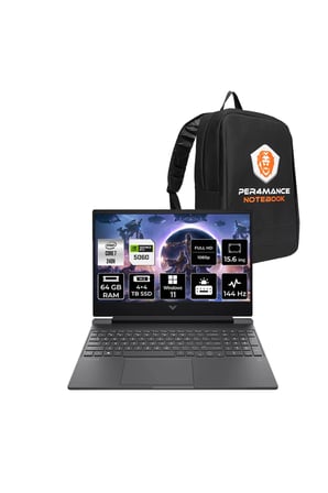 Victus 15 Intel Core 7 240H 64GB 4+4TB SSD RTX5060/8GB 15.6'' 144Hz FHD W11P Gaming Laptop