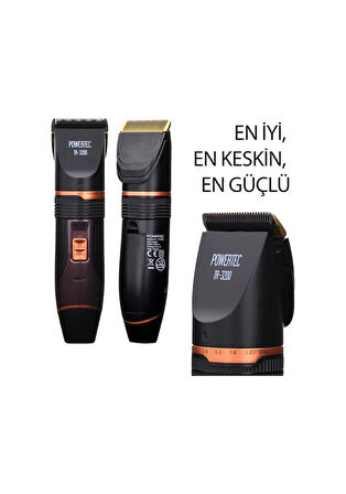Powertec TR3200 Saç ve Sakal Kesme Makinesi 