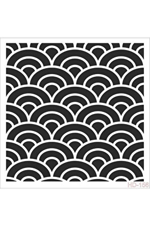 Hd156 Home Dekor Stencil 45x45
