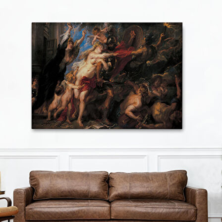 Peter Paul Rubens’in Savaşın Sonuçları Tablosu-6655