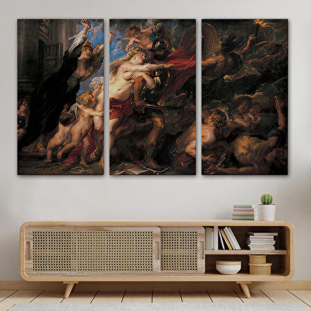 Peter Paul Rubens’in Savaşın Sonuçları Tablosu-6655