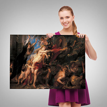 Peter Paul Rubens’in Savaşın Sonuçları Tablosu-6655