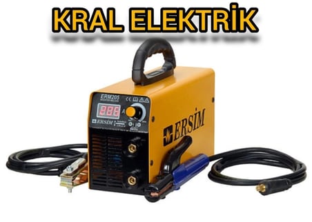 Ersim kaynak inverter 205 amber 2 yıl garanti yerli üretim
