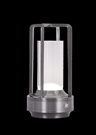 Lumienza Platin Kaplama Şarjlı Masa Lambası 7479-S PLT