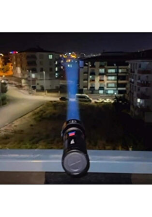 Powerdex PD-9000 Profesyonel Şarjlı Avcı Feneri 20 Watt