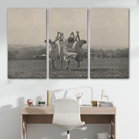 İsviçreli Fotoğrafçı Frederick Boissonnas Dans Eden Kadınlar Tablosu-6656