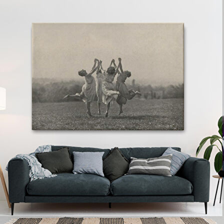 İsviçreli Fotoğrafçı Frederick Boissonnas Dans Eden Kadınlar Tablosu-6656