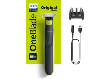  Philips OneBlade QP2724/20 Yüz Hibrit Tıraş Makinesi, Islak & Kuru, 5'i 1 Arada Sakal Tarağı