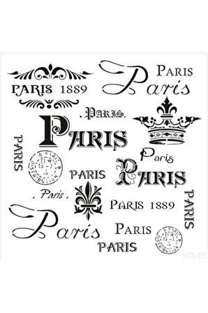 Home Dekor Stencil 45x45 Hd010