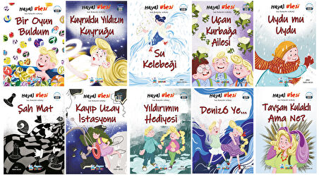 1.Sınıf Hayal Ebesi Hikaye Seti (16 Sayfa) - 10 Kitap