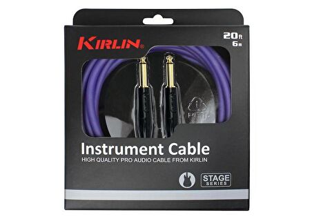 Kirlin IM181BFG3MBLF 18 AWG 1/4 Mono Plug