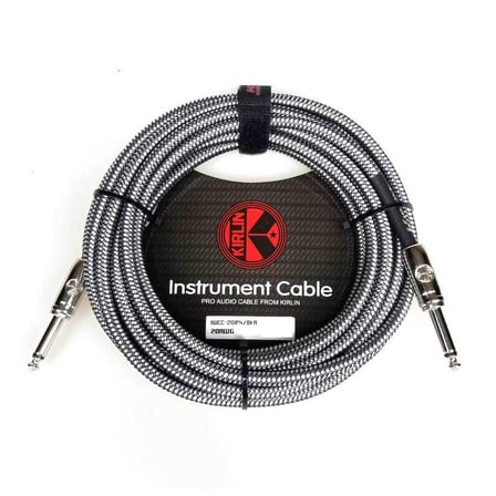 Kirlin 3mt. 1/4'' Mono Enstrüman Kablosu (Gri)