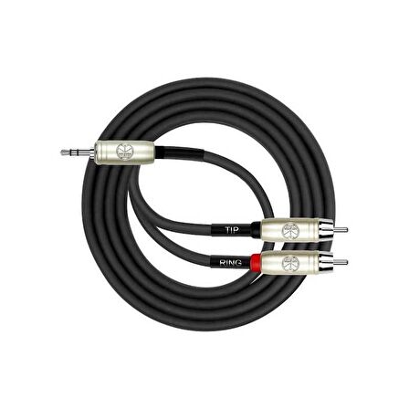 Kirlin 2mt. Y Kablo (3,5mm TRS Plus - 2xRCA)