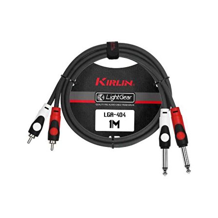 Kirlin 2mt Patch Kablo (2x1/4'' Mono - 2xRCA)