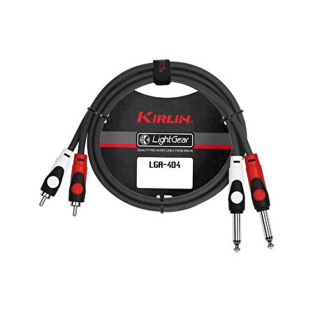 Kirlin 3mt Patch Kablo (2x1/4'' Mono - 2xRCA)