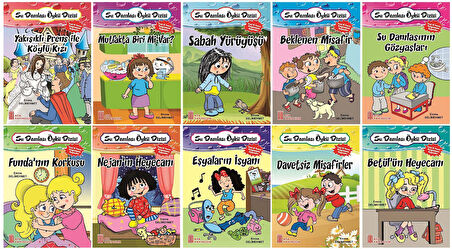 1. Sınıf Okumayı Sevdiren Renkli Resimli Hikayeler 13- 10 Kitap