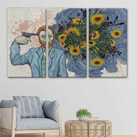 Vincent van Gogh Gerçeküstü İntahar Tablosu-6659