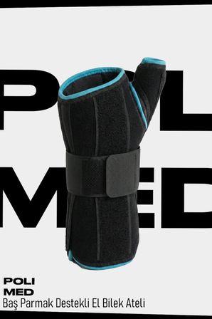 El Bilek Ateli Basparmak Destek Celik Avuc Ici Destegi