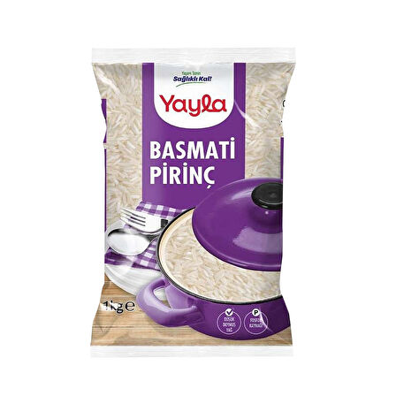 Yayla Basmati Pirinç 1 kg x 5 Adet