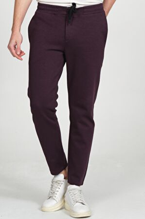 Erkek Relaxed Fit Beli Lastikli Bağcıklı Pamuklu Rahat Spor Jogger Pantolon