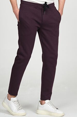 Erkek Relaxed Fit Beli Lastikli Bağcıklı Pamuklu Rahat Spor Jogger Pantolon