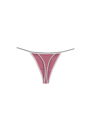 DOMİNANT  Kadın Çamaşır Pamuklu Renkli TANGA 5'li Paket (M-L-XL)