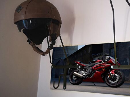 Motosiklet Kask Askısı, Motor Kask Askısı, YAMAHAX2V1