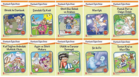 3.Sınıf Okumayı Sevdiren Renkli Resimli Hikayeler 7 - 10 Kitap