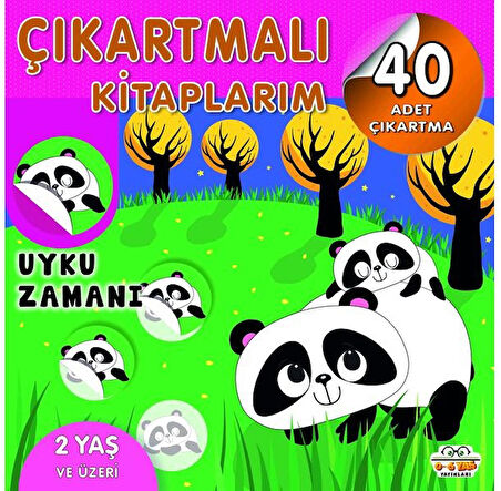 2 Yaş ve Üzeri Çıkartmalı Kitaplarım Seti (6 Kitap)