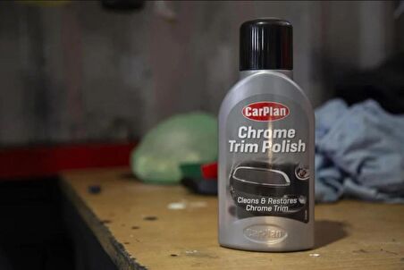 CarPlan Chrome Trim Polish / Krom Trim Parlatıcı Cila 375ml