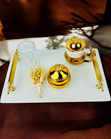 Promise Beyaz Söz Tepsisi 