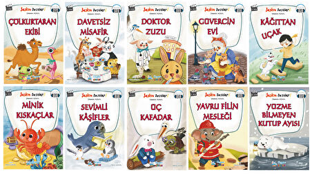 2.Sınıf Şaşkın Dostlar Hikaye Seti (32 Sayfa) - Paragraf Max Kitabı Hediyeli