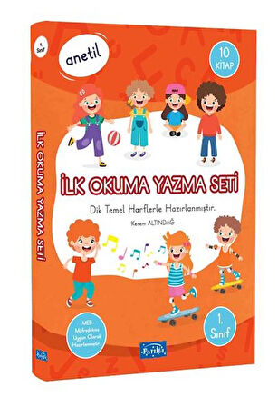 1.Sınıf ANETİL İlk Okuma Dizisi + Ödev Kitabı + Oku max Hediyeli