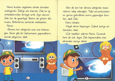 1. Sınıf Okumayı Sevdiren Renkli Resimli Hikayeler 5 - 10 Kitap