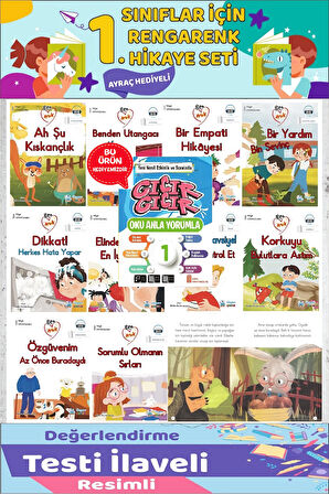 1.Sınıf Okumayı Sevdiren 10 lu Hikaye Seti 9 (Oku Anla Yorumla Hediyeli)
